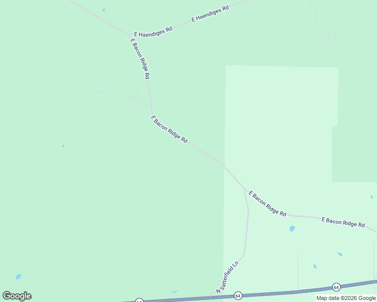 map of restaurants, bars, coffee shops, grocery stores, and more near 2941 East Bacon Ridge Road in Marengo