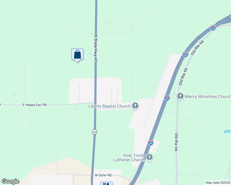 map of restaurants, bars, coffee shops, grocery stores, and more near 115 Bogart Boulevard in Saint Clair