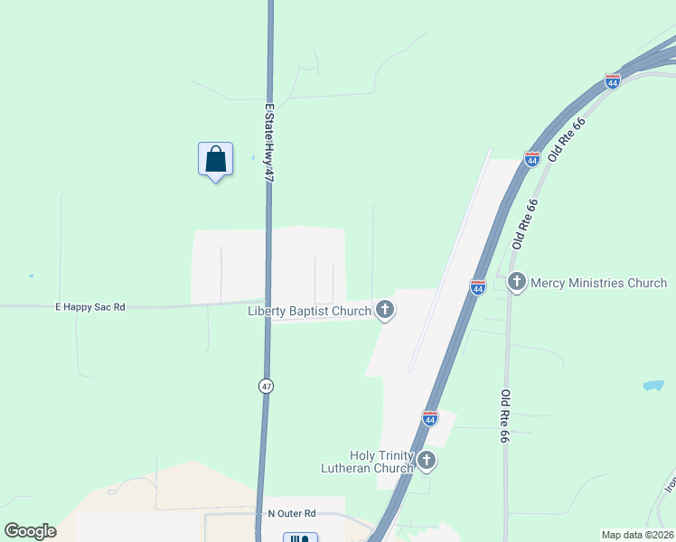 map of restaurants, bars, coffee shops, grocery stores, and more near 115 Bogart Boulevard in Saint Clair