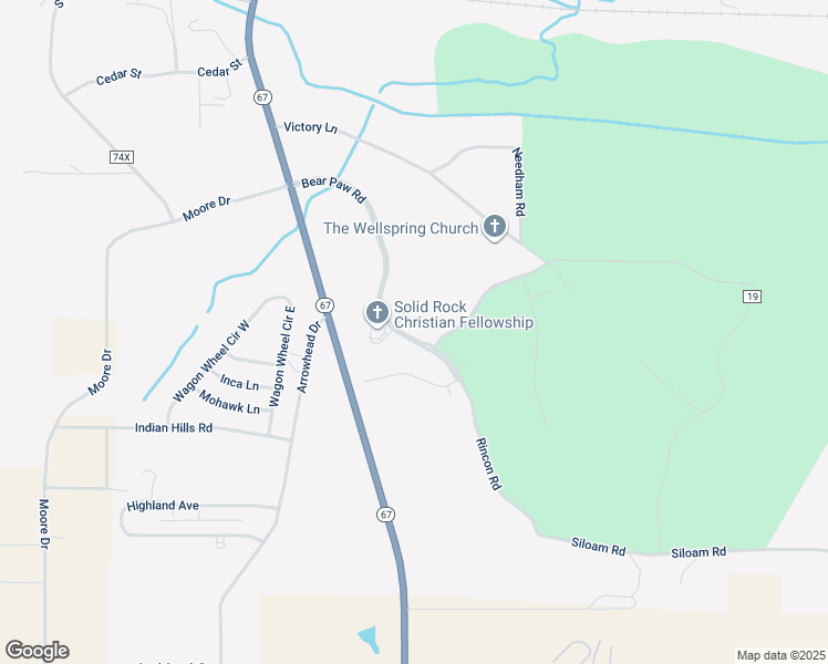 map of restaurants, bars, coffee shops, grocery stores, and more near 4670 Butte Road in Florence