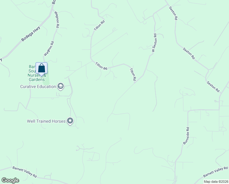 map of restaurants, bars, coffee shops, grocery stores, and more near 1420 West Sexton Road in Sebastopol