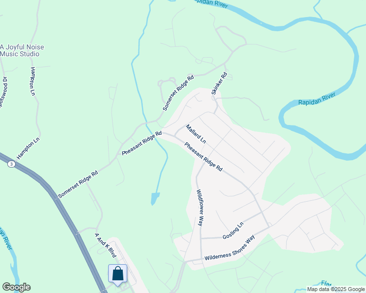 map of restaurants, bars, coffee shops, grocery stores, and more near 35228 Pheasant Ridge Road in Locust Grove