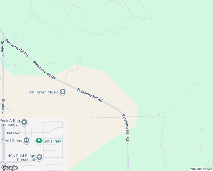map of restaurants, bars, coffee shops, grocery stores, and more near 5200 Petaluma Hill Road in Santa Rosa