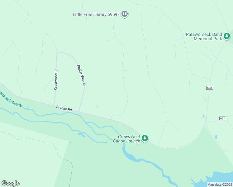 map of restaurants, bars, coffee shops, grocery stores, and more near 49 Sentinel Ridge Lane in Stafford