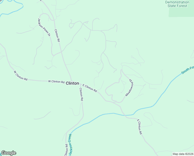 map of restaurants, bars, coffee shops, grocery stores, and more near 19491 East Clinton Road in Jackson