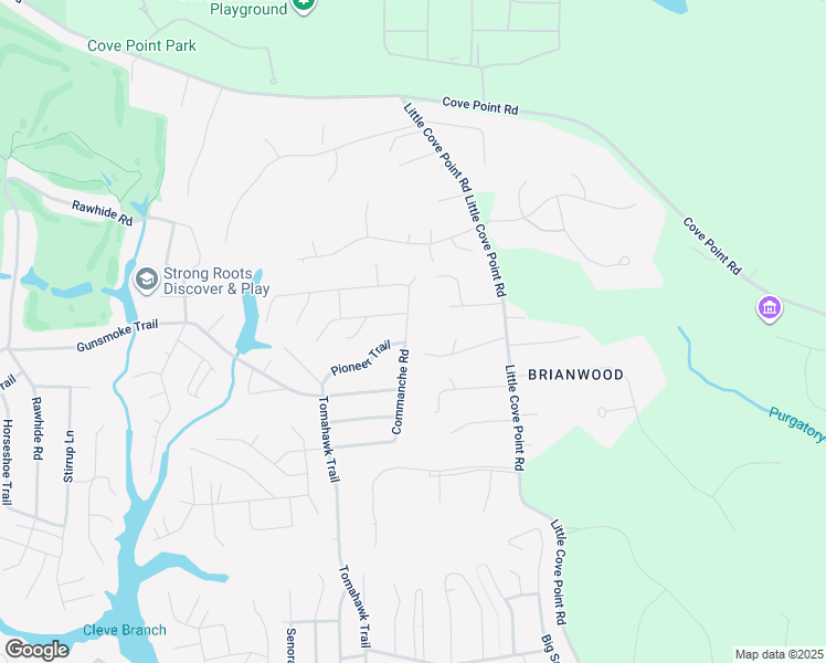 map of restaurants, bars, coffee shops, grocery stores, and more near 11254 Commanche Road in Lusby