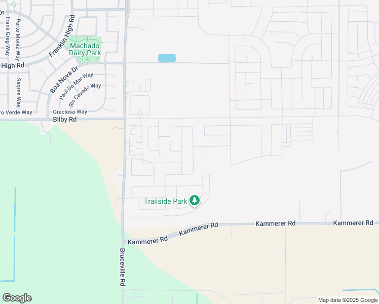 map of restaurants, bars, coffee shops, grocery stores, and more near 10458 Montaria Way in Elk Grove