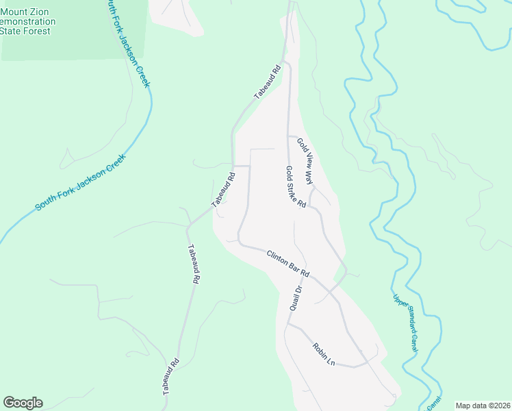 map of restaurants, bars, coffee shops, grocery stores, and more near 11650 Clinton Bar Road in Pine Grove