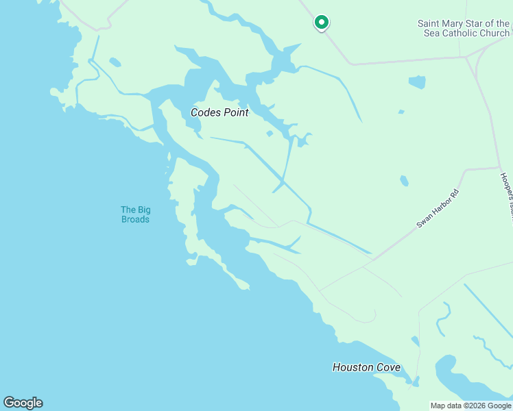map of restaurants, bars, coffee shops, grocery stores, and more near Holly Point Lane in Church Creek
