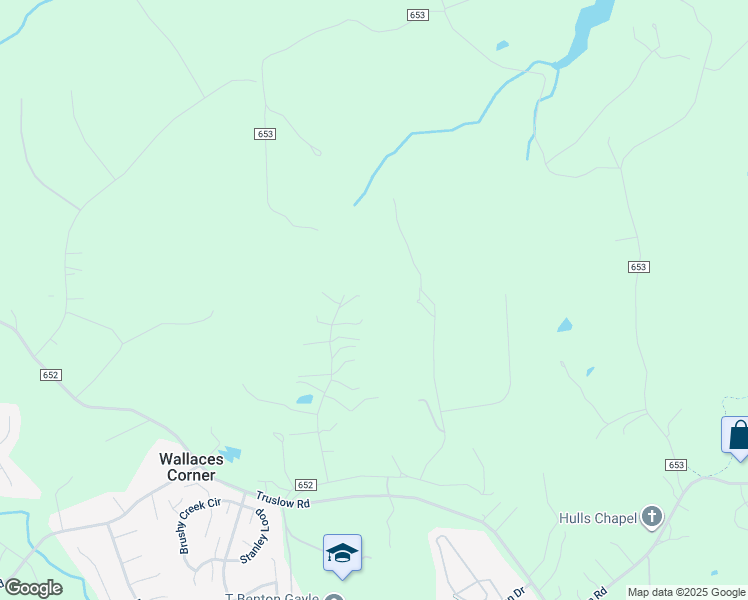 map of restaurants, bars, coffee shops, grocery stores, and more near 20 Wallace Farms Lane in Fredericksburg