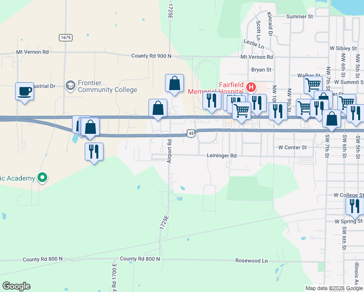 map of restaurants, bars, coffee shops, grocery stores, and more near 4 Talbert Court in Fairfield