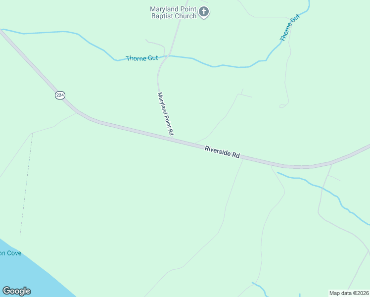 map of restaurants, bars, coffee shops, grocery stores, and more near 12375 Riverside Road in Nanjemoy
