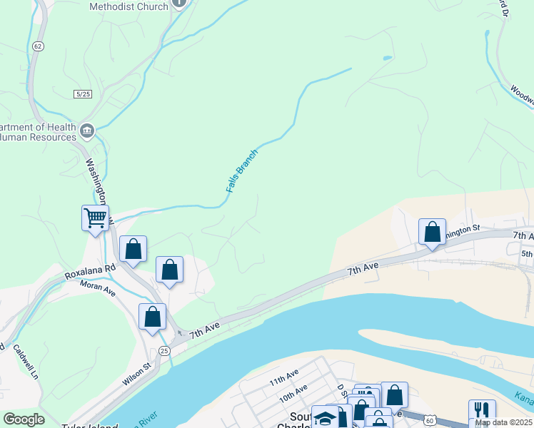map of restaurants, bars, coffee shops, grocery stores, and more near 1045-1049 Nease Drive in Charleston