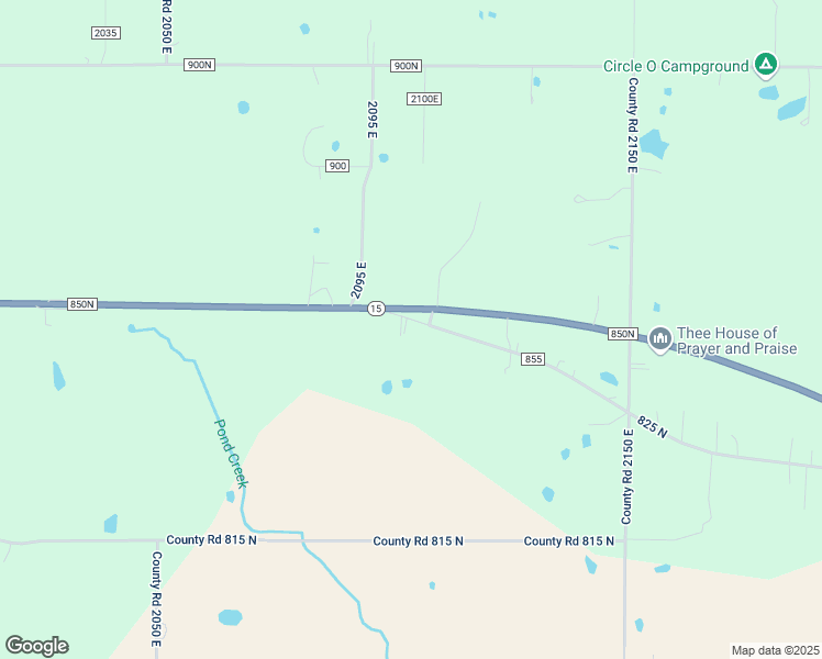 map of restaurants, bars, coffee shops, grocery stores, and more near Highway 15 in Fairfield