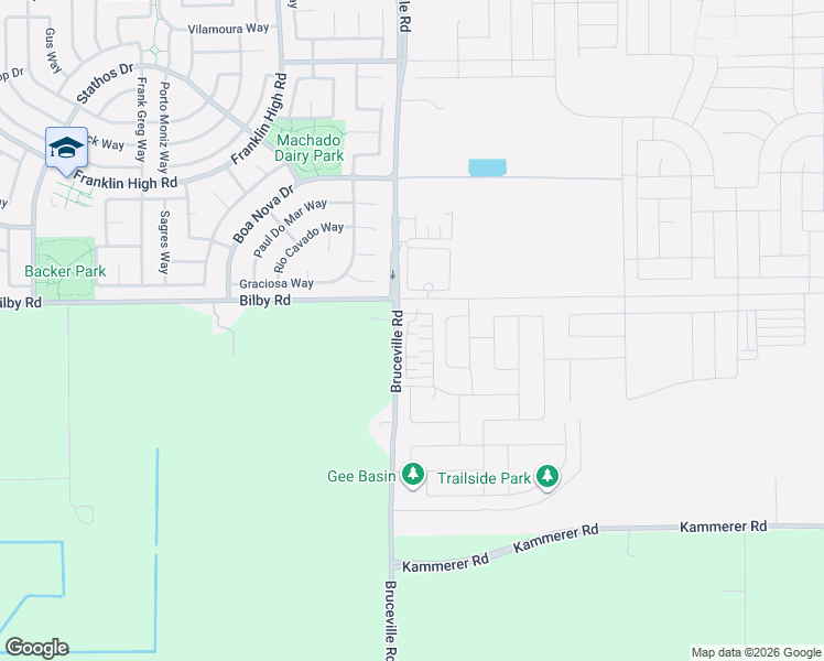 map of restaurants, bars, coffee shops, grocery stores, and more near in Elk Grove