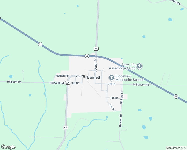 map of restaurants, bars, coffee shops, grocery stores, and more near in Barnett