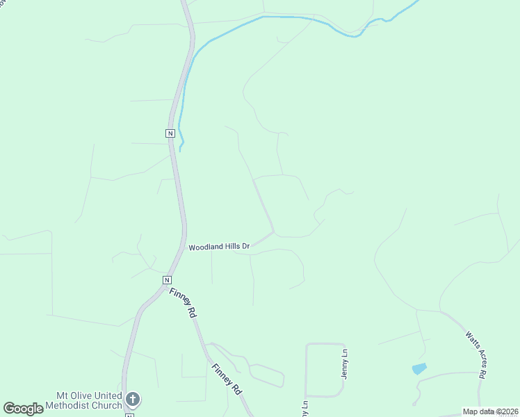 map of restaurants, bars, coffee shops, grocery stores, and more near 893 Woodland Hills Drive in Robertsville