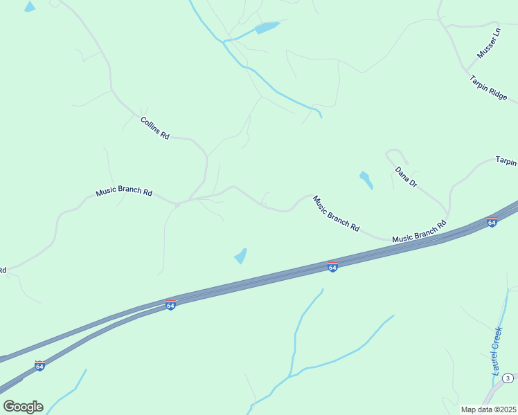 map of restaurants, bars, coffee shops, grocery stores, and more near 5633-6099 Music Branch Road in Catlettsburg