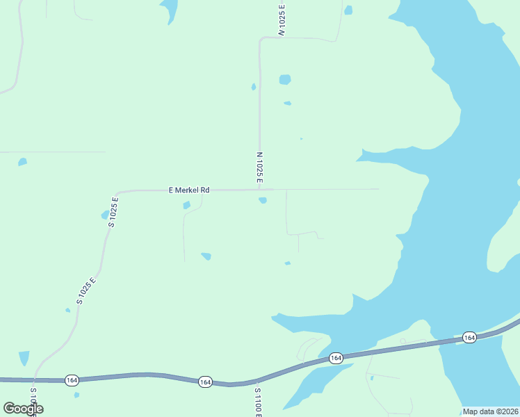 map of restaurants, bars, coffee shops, grocery stores, and more near 11044 East Merkel Road in Celestine