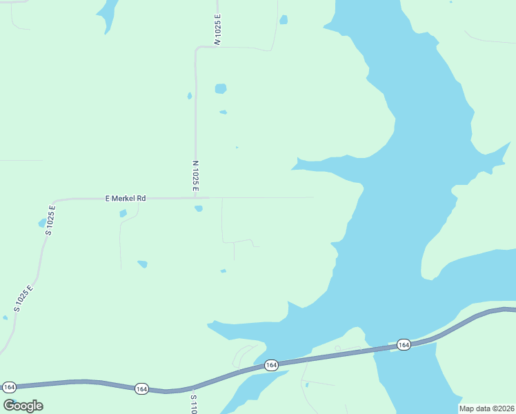 map of restaurants, bars, coffee shops, grocery stores, and more near 11044 East Merkel Road in Celestine