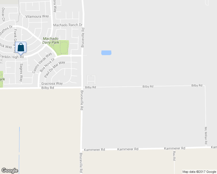 map of restaurants, bars, coffee shops, grocery stores, and more near Bilby Road in Elk Grove