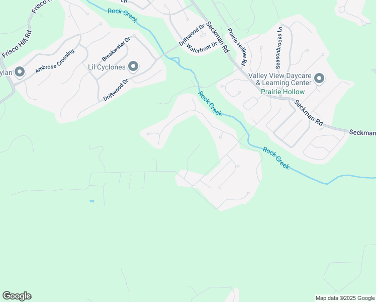 map of restaurants, bars, coffee shops, grocery stores, and more near 2119 Windmill Estates Drive in Imperial