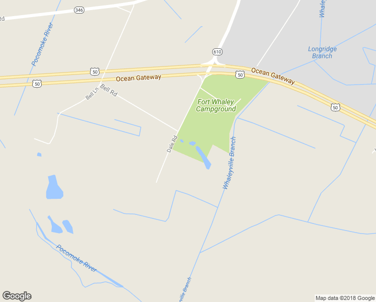 map of restaurants, bars, coffee shops, grocery stores, and more near 11014 Dale Road in Whaleyville
