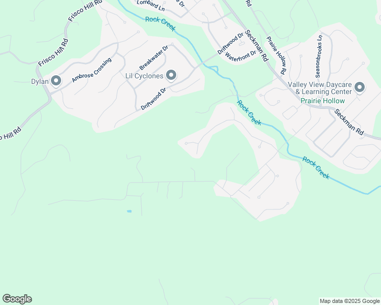 map of restaurants, bars, coffee shops, grocery stores, and more near 2721 Windmill Forest Dr in Imperial