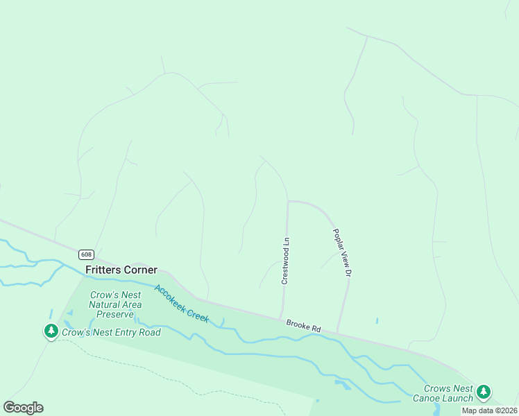 map of restaurants, bars, coffee shops, grocery stores, and more near 45 Twin Hill Lane in Stafford