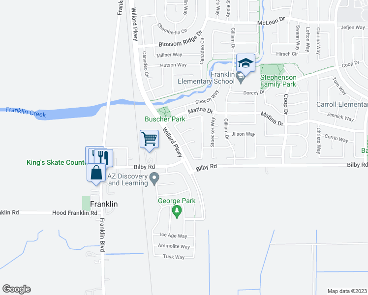 map of restaurants, bars, coffee shops, grocery stores, and more near 10441 Hite Circle in Elk Grove