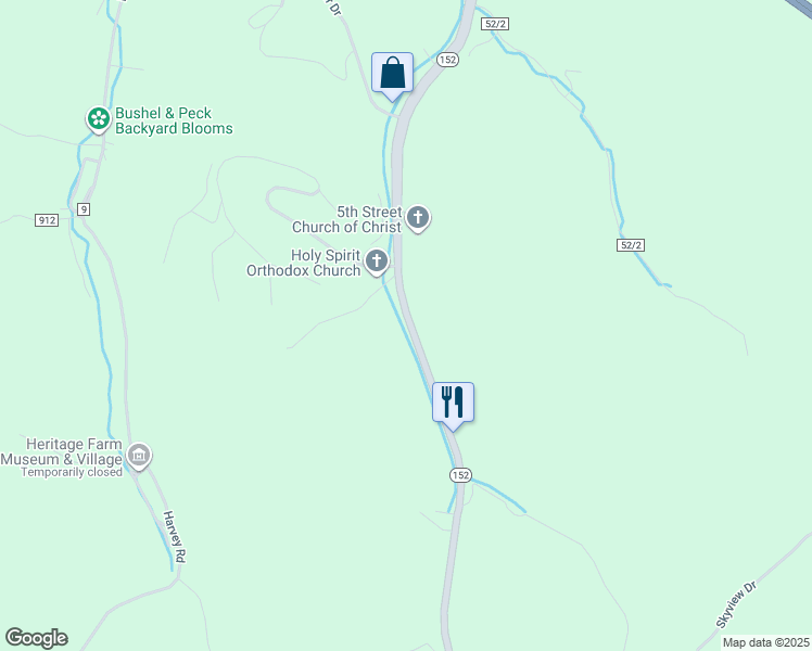 map of restaurants, bars, coffee shops, grocery stores, and more near 2409-2695 5th Street in Huntington