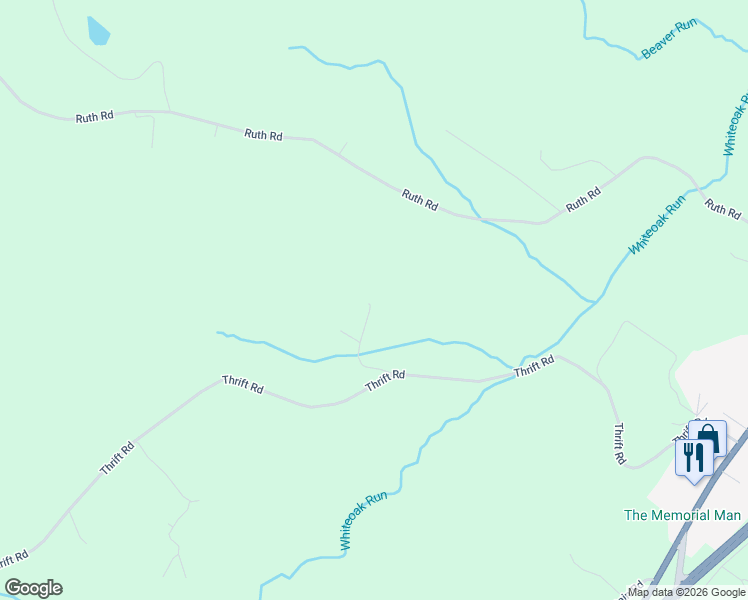 map of restaurants, bars, coffee shops, grocery stores, and more near 1830 Thrift Road in Madison