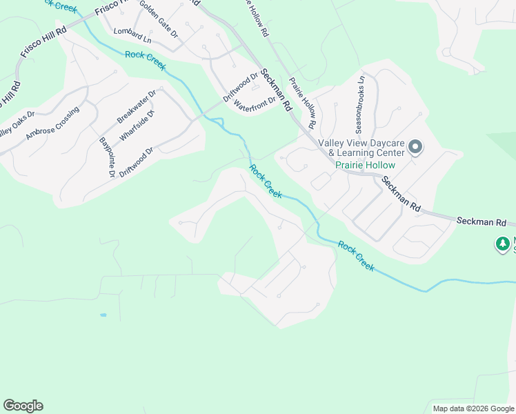 map of restaurants, bars, coffee shops, grocery stores, and more near 2640 Windmill Forest Drive in Imperial