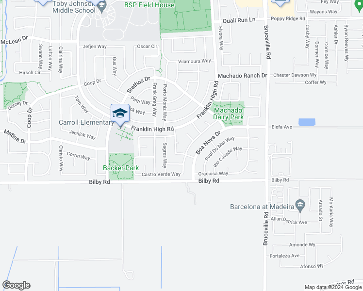 map of restaurants, bars, coffee shops, grocery stores, and more near 10325 Moura Court in Elk Grove