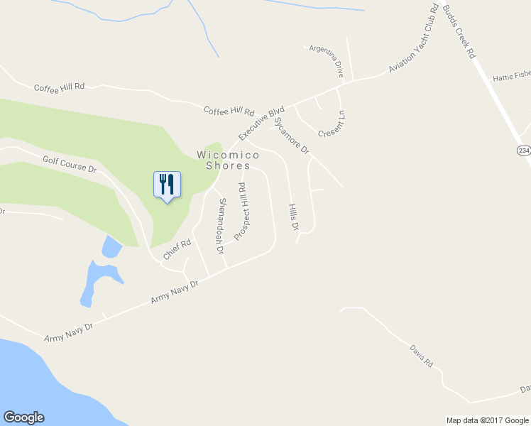 map of restaurants, bars, coffee shops, grocery stores, and more near 35960 Army Navy Drive in Mechanicsville