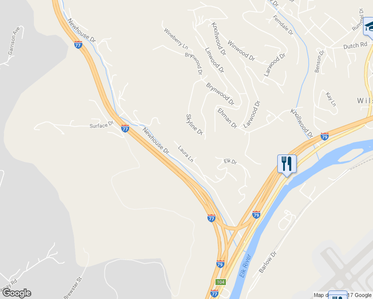 map of restaurants, bars, coffee shops, grocery stores, and more near 200 Laura Lane in Charleston