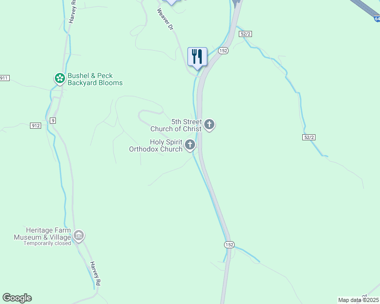 map of restaurants, bars, coffee shops, grocery stores, and more near 1 Woodhaven Drive in Huntington