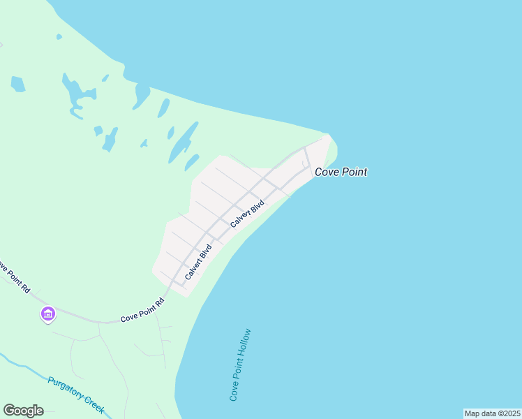 map of restaurants, bars, coffee shops, grocery stores, and more near 3143 Calvert Boulevard in Lusby