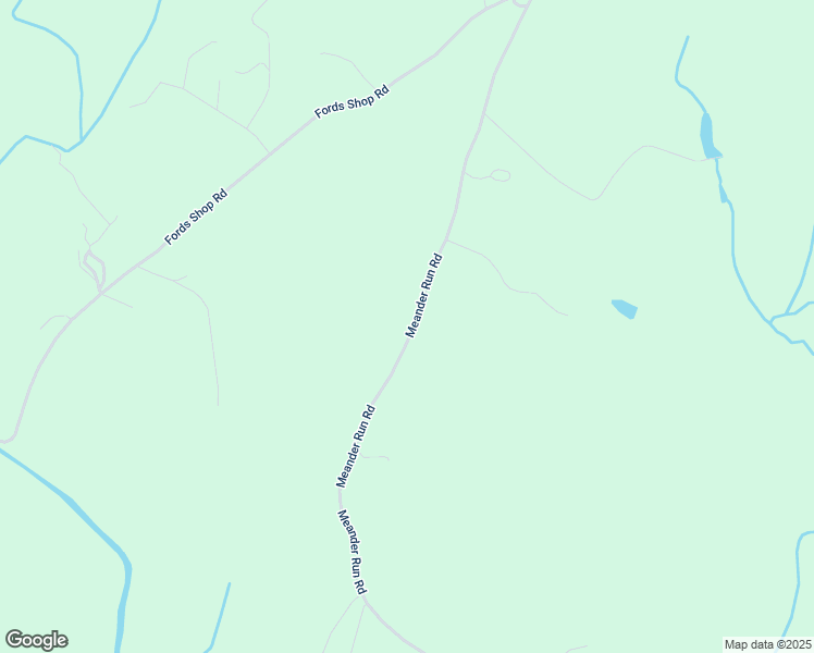 map of restaurants, bars, coffee shops, grocery stores, and more near 2653 Meander Run Road in Locust Dale