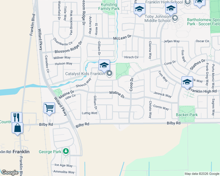 map of restaurants, bars, coffee shops, grocery stores, and more near 5316 Kungsting Way in Elk Grove