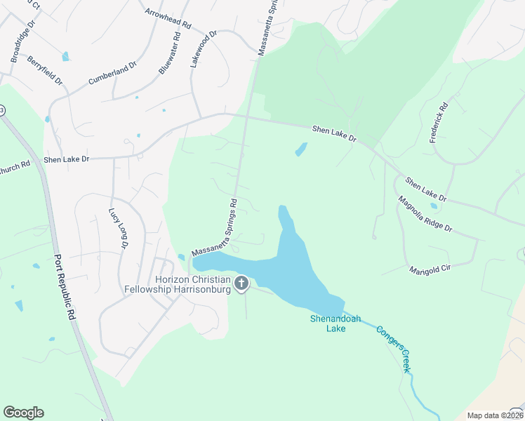 map of restaurants, bars, coffee shops, grocery stores, and more near 1783 Massanetta Springs Road in Harrisonburg