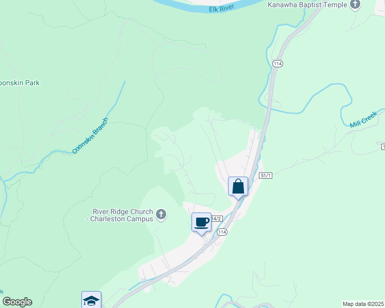 map of restaurants, bars, coffee shops, grocery stores, and more near 224 Brooke Hill Drive in Charleston