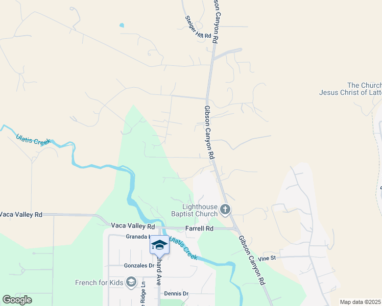 map of restaurants, bars, coffee shops, grocery stores, and more near 4029 Mendes Lane in Vacaville