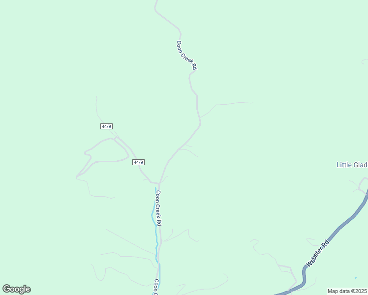 map of restaurants, bars, coffee shops, grocery stores, and more near 660 Coon Creek Road in Camden-on-Gauley