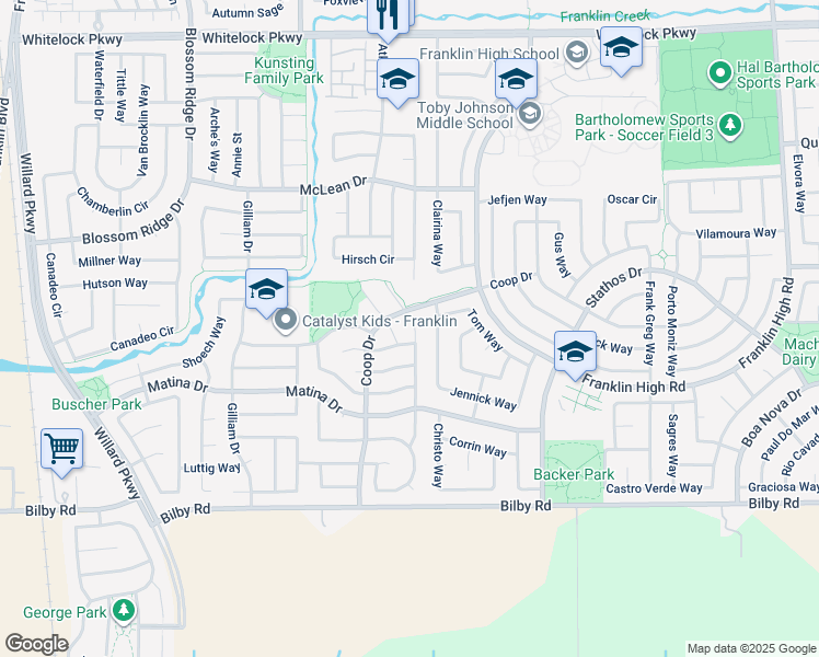 map of restaurants, bars, coffee shops, grocery stores, and more near 10248 Marlaw Court in Elk Grove