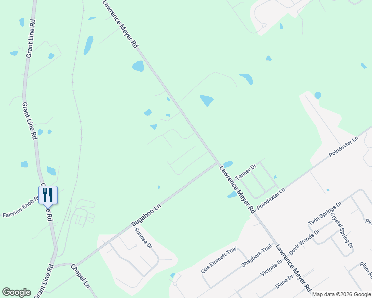 map of restaurants, bars, coffee shops, grocery stores, and more near 4007 Decker Court in Sellersburg