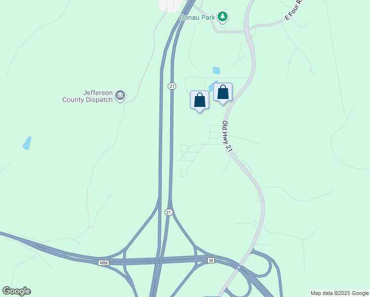 map of restaurants, bars, coffee shops, grocery stores, and more near 262 Golden Crest Drive in House Springs