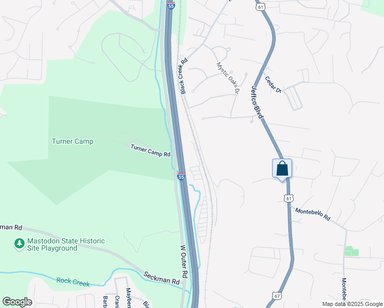map of restaurants, bars, coffee shops, grocery stores, and more near 5458-5480 Black Creek Rd in Imperial