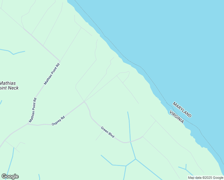 map of restaurants, bars, coffee shops, grocery stores, and more near 18094 Osprey Road in King George