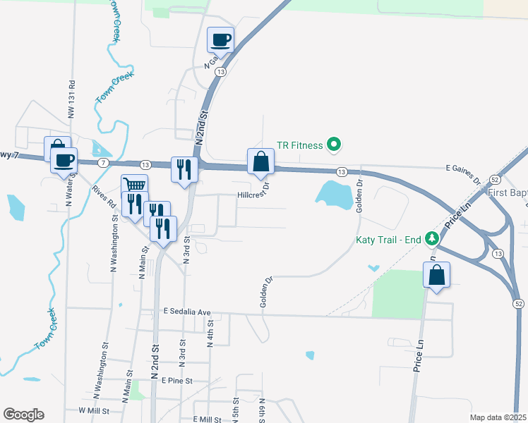 map of restaurants, bars, coffee shops, grocery stores, and more near 5088 Chapin Drive in Clinton